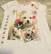 koszulka dziewczęca T-shirt Cool Club, r. 158