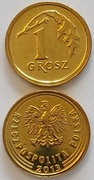 1 gr grosz 2013 r. Royal Mint mennicze z woreczka