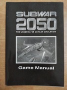 Subwar 2050 Amiga CD32 - trzy instrukcje, bez gry