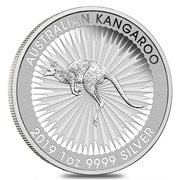 Moneta Bulionowa Srebrna Kangur Australijski Uncja