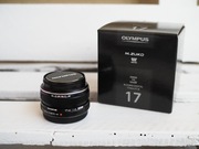 Obiektyw Olympus 17mm 1.8, czarny, jak nowy