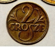 Moneta obiegowa II RP 2gr 1923r 