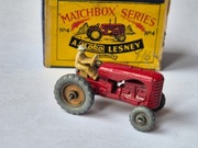 Matchbox RW Massey Harris Tractor #4 pudełko