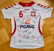 Hummel Piłka Ręczna Polska K. Siódmiak autografy