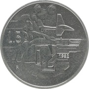 San Marino 5 lire 1982, KM#133