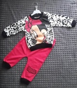 Dres Disney Myszka Minnie spodnie + BLUZA cudny 80