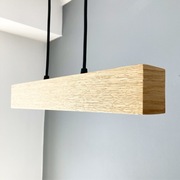 Lampa wisząca drewniana BELKA60