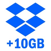 DROPBOX DOŁADOWANIE +10GB NA ZAWSZE