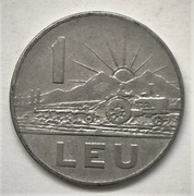 Rumunia - 1 Leu 1966
