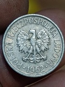 Moneta 5 groszy 1962 bez znaku mennicy