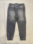 Spodnie jeansowe jogger ciemnoszare 104 H&M