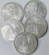 SREBRO moneta 10 marek, 1988 Niemcy Zarl Zeiss