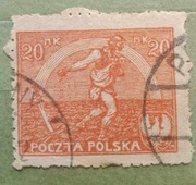 Znaczek nr 127 I - 1920-1929