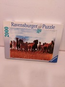 Puzzle Ravensburger 2000 98x75cm No. 166596 konie