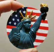 Magnes na lodówkę 3D USA Statua Wolności Nowy Jork