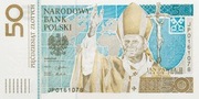 2006 r. -50 zł Jan Paweł II, Banknot kolekcjonerski