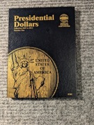 Album na monety USA Presidential Dollars 2007-2011