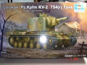 German Pz.Kpfm. KV-2  754(r)  1/35 