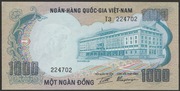 Wietnam 1000 dong 1972 - stan bankowy UNC