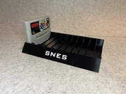 Stojak podstawka na 10 gier do konsoli SNES Super Nintendo
