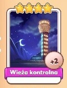 Wieża kontrolna Coin Master 1karta wys.5min