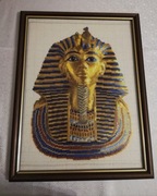 Obraz Afryka Tutanchamon haft krzyżykowy 
