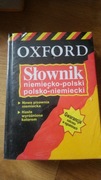 Słownik niemiecko-polski polsko-niemiecki Oxford