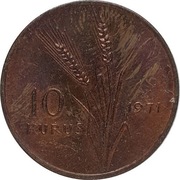 Turcja 10 kurus 1971, KM#898