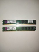Pamięć RAM Kingston 4GB (2X2) DDR3 1333MHZ KVR1333D3N9