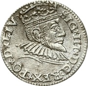 Trojak 1593 Zygmunt III Waza - Ryga  