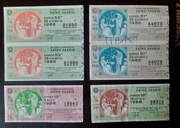 Los loteria - Republika Grecji 1986/88 - ZESTAW 4
