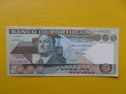 PORTUGALIA 5000 Escudos 1985 Pick 182 UNC-