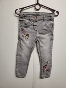 Spodnie skinny jeans next grzybek 92