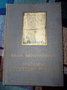 Historia Literatury Polskiej-Julian Krzyzanowski