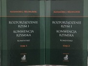 Rozporządzenie Rzym I Konwencja Rzymska 