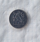 Czechy 5 koron rok 1993
