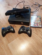 Xbox 360 + 2 pady + kinect + gra na kinect