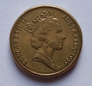 Moneta 1 dolar 1985 rok Australia. 
