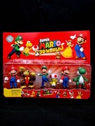 Figurki Super Mario 3D World 6szt Idealny Prezent