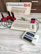 Commodore 64C, box, zestaw