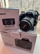 Canon EOS250D.Obiektyw w zestawie+drugi gratis