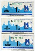 Bilety MPK Kraków - 3 x 1zł / różnice w reklamach