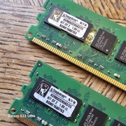 Pamięć RAM DDR2 2GB x2 4GB PC2-6400U DIMM Kingston sprawna 800mhz