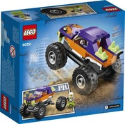 nowe! klocki zestaw LEGO City 60251 Monster Truck - samochodzik + figurka