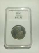 1000 ZŁ Jan Pawel II 1982 - Grading PCG MS67