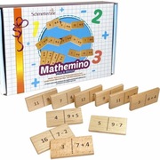 Schmetterline Drewniane Domino matematyczne MATHEM