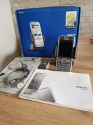 NOKIA E52 Silver  zestaw z uchwytem navi