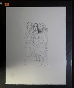Pablo Picasso,litografia,cykl:Suita Vollarda,1973