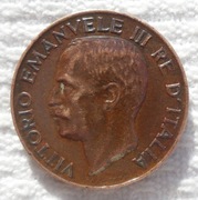 Włochy Król Wiktor Emanuel III 5 centesimi 1933 VF