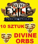 PATH OF EXILE PoE NECROPOLIS 10 DIVINE ORB 24/7